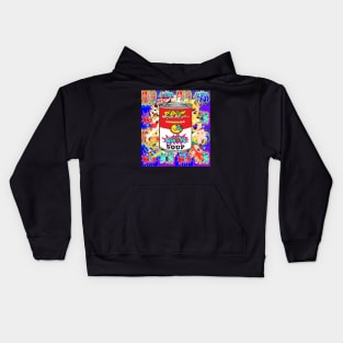 guitar pop art popart 60s art 2 Kids Hoodie